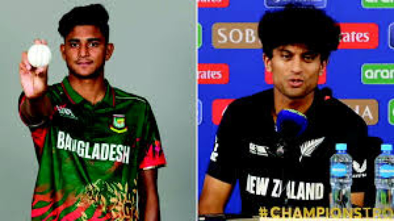 নাহিদ রানাকে প্রশংসায় ভাসালেন রাচিন রবীন্দ্র...