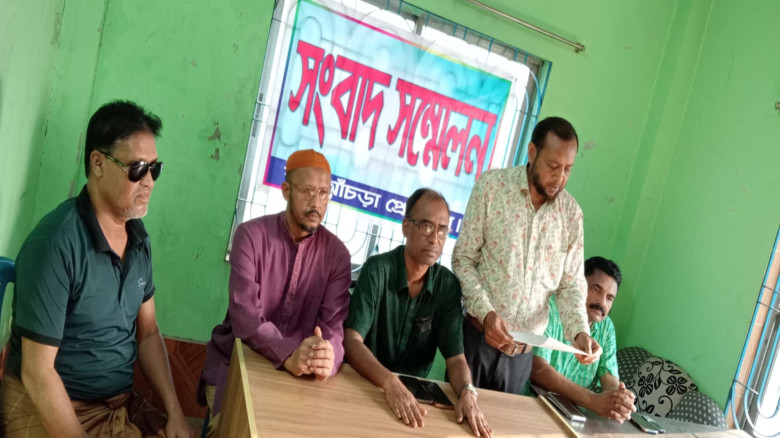 মিথ্যা অপপ্রচারের বিরুদ্ধে কায়বা ইউনিয়ন বিএনপি নেত...