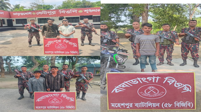 মহেশপুর ব্যাটালিয়ন (৫৮ বিজিবি) কর্তৃক দালা সহ অবৈধ...