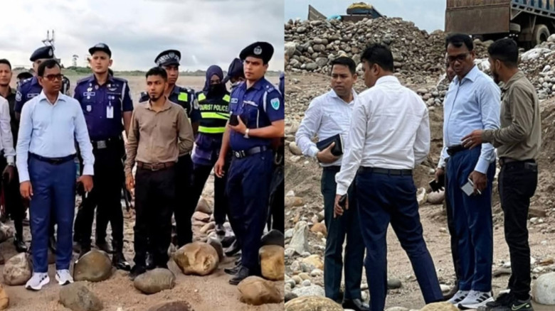 আর একটি পাথরও চুরি হবে না, একটি পাথর সরালে জীবন ঝা...