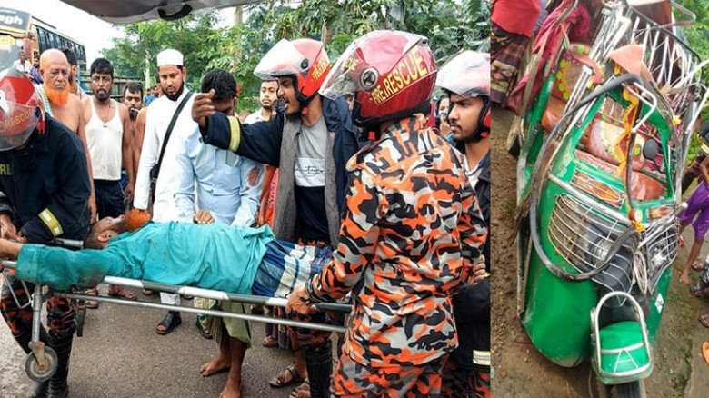ত্রিশালে ট্রাক-সিএনজি মুখোমুখি সংঘর্ষে নিহত ২...