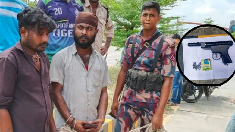 বেনাপোলে এয়ারগানসহ দুই ভারতীয় ট্রাকচালক আটক...