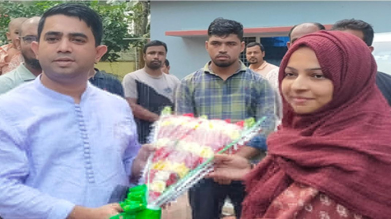 কালীগঞ্জে নবাগত ইউএনও রেজওয়ানা নাহিদ এর যোগদান...