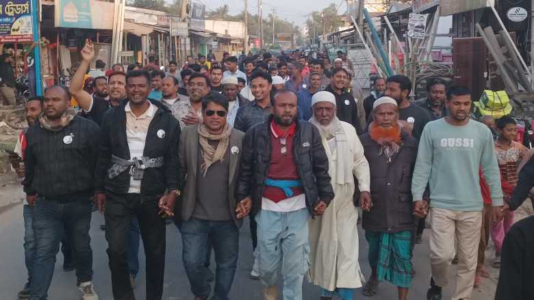 জীবননগর ৪ নং ওয়ার্ড বিএনপির উদ্যোগে মিছ